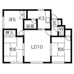 パークマンション1の物件間取画像